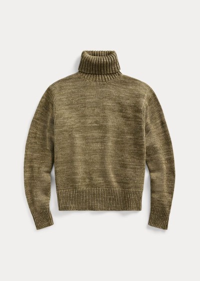 Sueter Ralph Lauren Hombre Verdes - Cotton Turtleneck - BSLQX6784